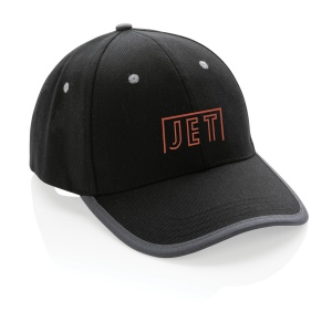 Casquette contraste 6 panneaux coton recyclé Impact AWARE™ 12