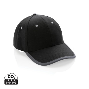 Casquette contraste 6 panneaux coton recyclé Impact AWARE™ 2