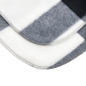Couverture / Plaid doux à carreaux 12