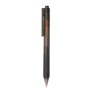 Stylo X9 finition givré avec grip silicone 7