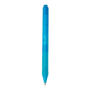 Stylo X9 finition givré avec grip silicone 11