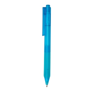 Stylo X9 finition givré avec grip silicone 12