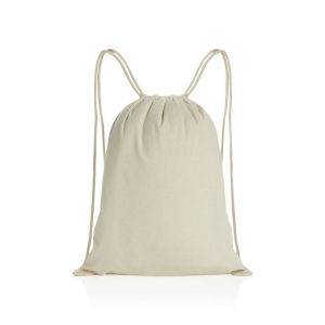 Sac à dos cordelettes en coton recyclé 145 gr Impact AWARE™ 18