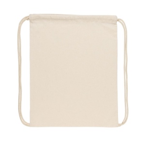 Sac à dos cordelettes en coton recyclé 145 gr Impact AWARE™ 19