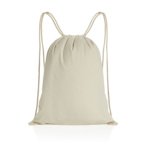 Sac à dos cordelettes en coton recyclé 145 gr Impact AWARE™ 20