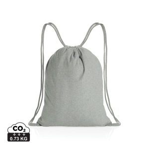 Sac à dos cordelettes en coton recyclé 145 gr Impact AWARE™ 3
