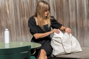 Sac shopping en coton recyclée 145 gr Impact AWARE™ 27
