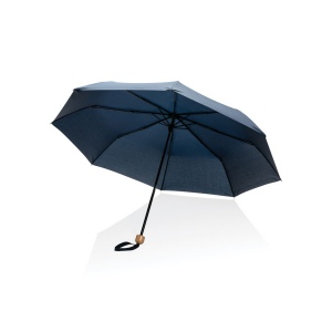 Mini parapluie 20.5" rPET 190T poignée bambou Impact AWARE 17