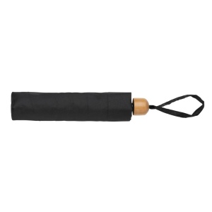 Mini parapluie 20.5" rPET 190T poignée bambou Impact AWARE 7