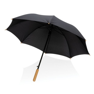Parapluie 23" en rPET et bambou ouverture auto Impact AWARE™ 7