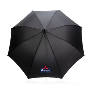 Parapluie 23" en rPET et bambou ouverture auto Impact AWARE™ 8