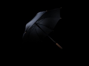 Parapluie 23" en rPET et bambou ouverture auto Impact AWARE™ 9