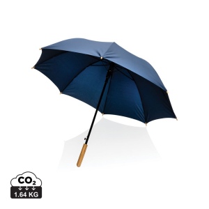 Parapluie 23" en rPET et bambou ouverture auto Impact AWARE™ 3