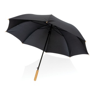 Parapluie 27" en rPET et bambou ouverture auto Impact AWARE™ 7