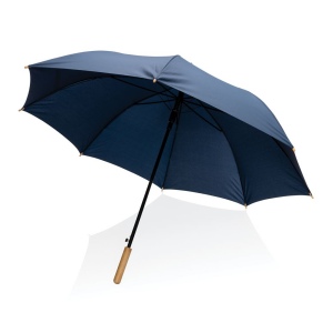 Parapluie 27" en rPET et bambou ouverture auto Impact AWARE™ 12