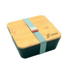 Bento 'Saitama', avec couvercle en bambou 4