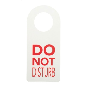 Disturb accroche-porte sur mesure