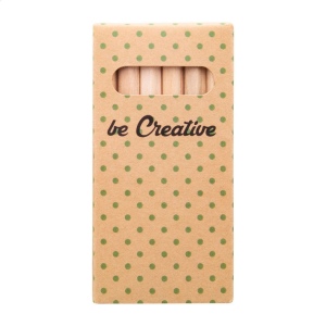 Penxil 6 Eco set de 6 crayons personnalisés
