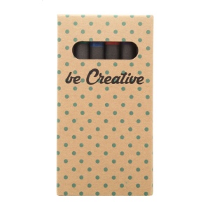 Craxon 6 Eco set de 6 crayons de couleurs personnalisés 2