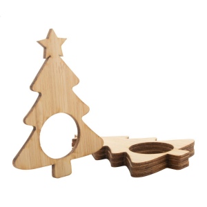 Julmiddag set de ronds de serviette 2