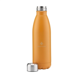 Bouteille d'eau en acier inoxydable à simple paroi avec un bouchon à vis étanche 24