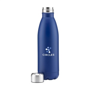 Bouteille d'eau en acier inoxydable à simple paroi avec un bouchon à vis étanche 15