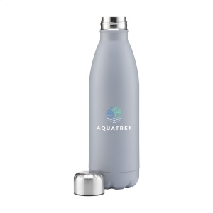 Bouteille d'eau en acier inoxydable à simple paroi avec un bouchon à vis étanche 18