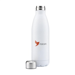 Bouteille d'eau en acier inoxydable à simple paroi avec un bouchon à vis étanche 19