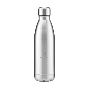 Bouteille d'eau en acier inoxydable à simple paroi avec un bouchon à vis étanche 9