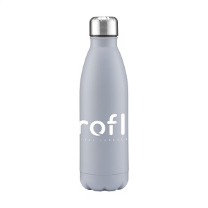 Bouteille d'eau en acier inoxydable à simple paroi avec un bouchon à vis étanche 6