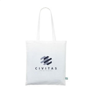 Sac de courses robuste en 100% coton biologique de qualité (140 g/m²) 2