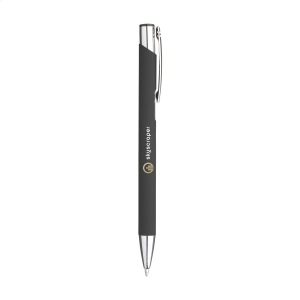 Stylo à bille à encre bleue en aluminium, avec clip en métal 26