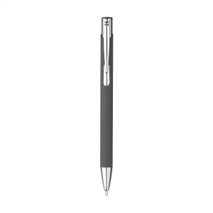 Stylo à bille à encre bleue en aluminium, avec clip en métal 15