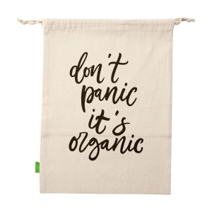 Sac pour fruits et légumes réutilisable, en coton 100% biologique (120 g/m²) 6
