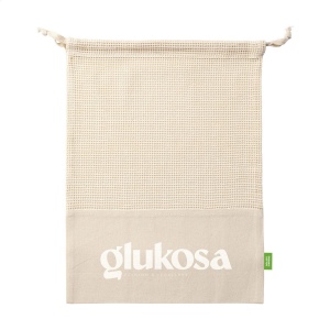 Sac pour fruits et légumes réutilisable, en coton 100% biologique (120 g/m²) 7