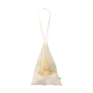 Sac pour fruits et légumes réutilisable, en coton 100% biologique (120 g/m²) 8