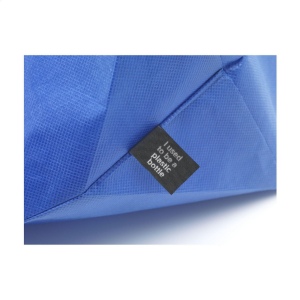 Grand sac de shopping et de plage en matière RPET non-tissée (80 g/m²), fabrique à partir de bouteilles en PET recyclées 15