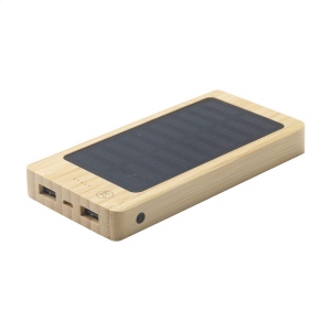 Puissante batterie externe, de haute capacité et chargeur en bambou naturel certifié FSC 100%, avec une batterie lithium-polymère intégrée (8000 mAh) 11