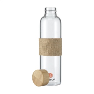 Bouteille de forme longiligne et anti-fuite en verre borosilicaté de haute qualité 3