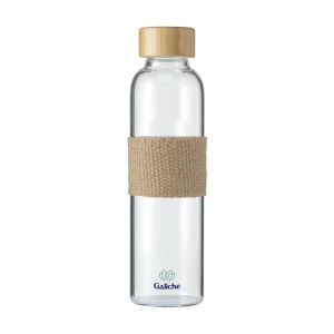 Bouteille de forme longiligne et anti-fuite en verre borosilicaté de haute qualité 2