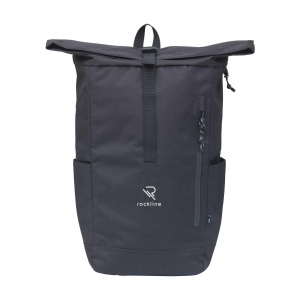 Sac à dos isotherme, résistant, imperméable et pratique de type "roll-top", en polyester RPET 4