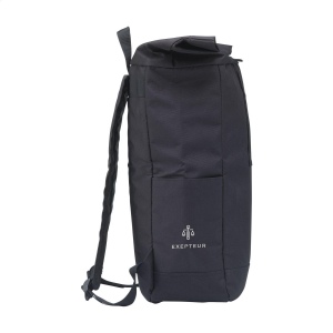 Sac à dos isotherme, résistant, imperméable et pratique de type "roll-top", en polyester RPET 15