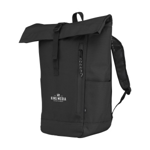 Sac à dos isotherme, résistant, imperméable et pratique de type "roll-top", en polyester RPET 17