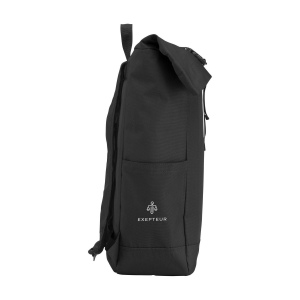 Sac à dos isotherme, résistant, imperméable et pratique de type "roll-top", en polyester RPET 19