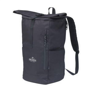 Sac à dos isotherme, résistant, imperméable et pratique de type "roll-top", en polyester RPET 6