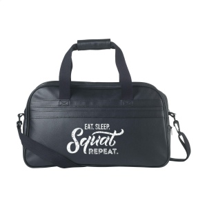 Sac week-end pratique au design séduisant, en cuir synthétique PVC/PU 7