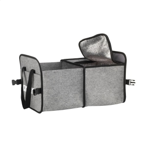 Organisateur pratique et pliable pour coffre de voiture, avec compartiment isotherme 7