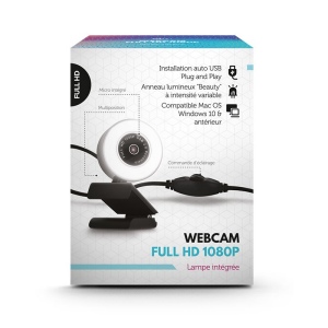 WEBCAM HD 1080P AVEC MICROPHONE POUR ORDINATEUR 6