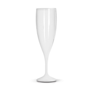 FLUTE A CHAMPAGNE EN PLASTIQUE REUTILISABLE TRITAN® 14 cl RAS BORD 2