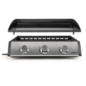 Plancha gaz 3 brûleurs 2